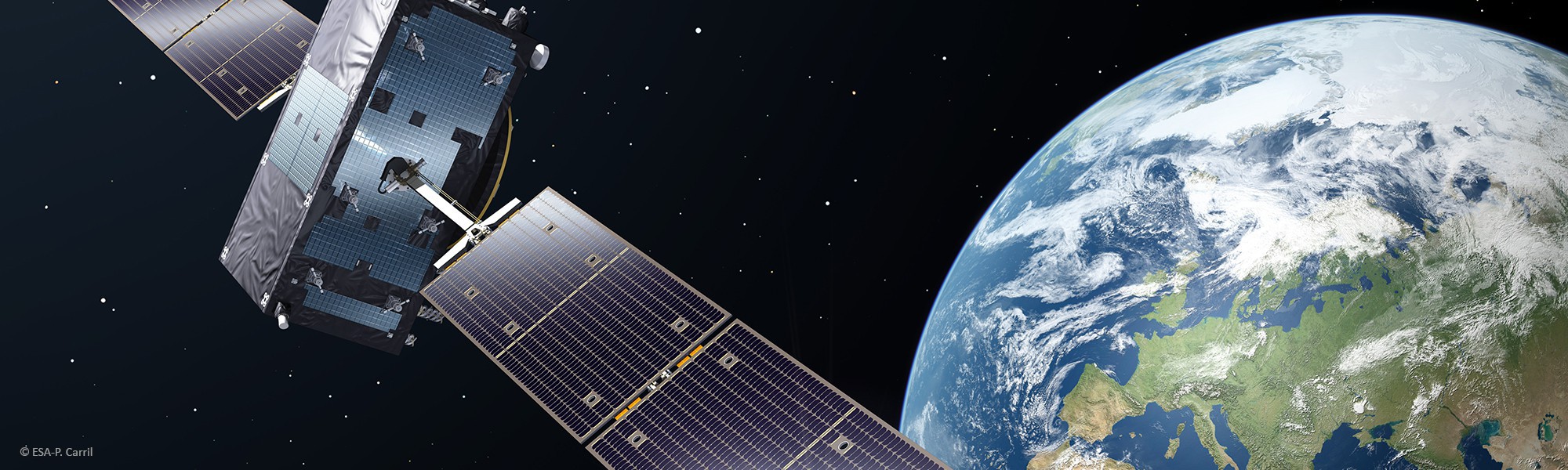 Galileo Satellite in Orbit